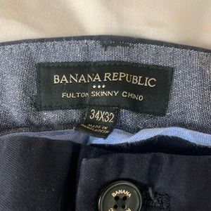 Men’s banana republic skinny chinos